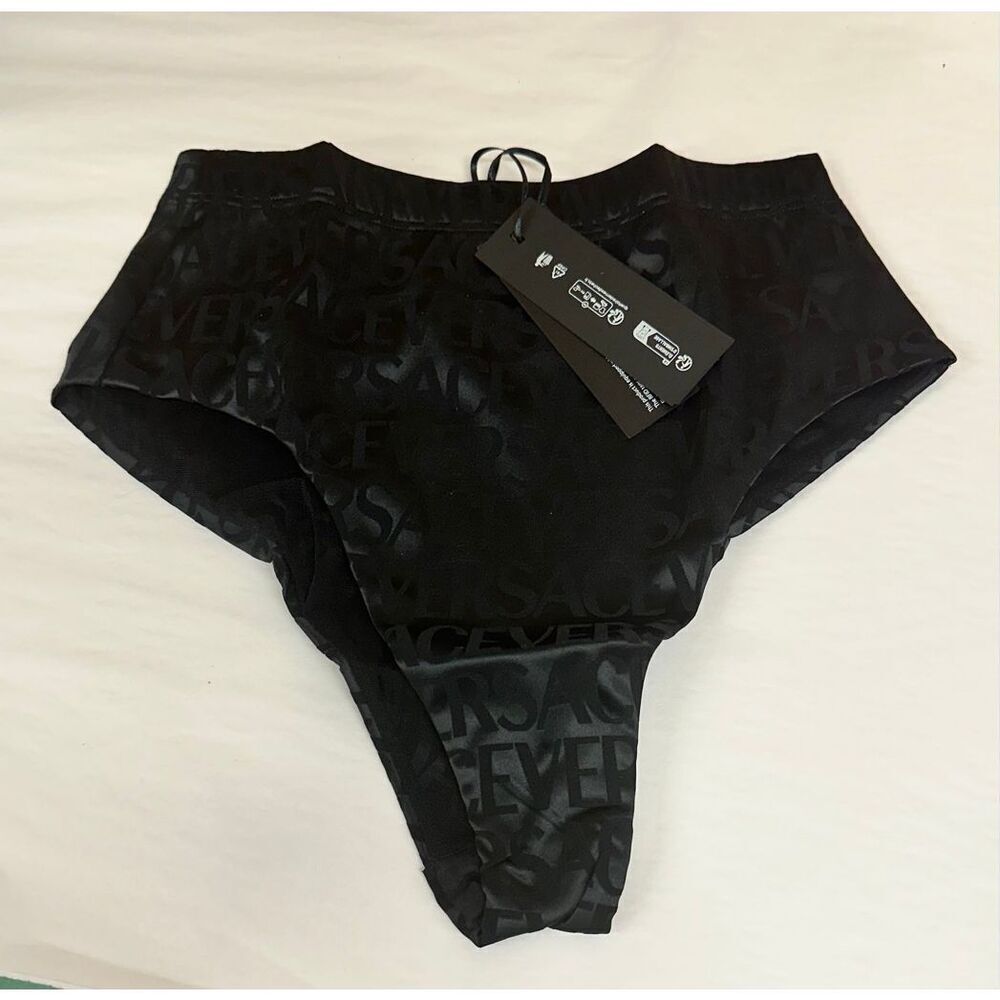 Versace Signature Lingerie Panties NWT Size 1/XS